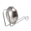 5X Stainless Steel Spoon Rest Holder,Long Handle Vertical Saving Soup 6