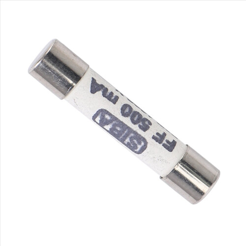 20X 1000V 500mA 6,3 X 32mm Λευκή Κεραμική Ασφάλεια για Πολύμετρο 1