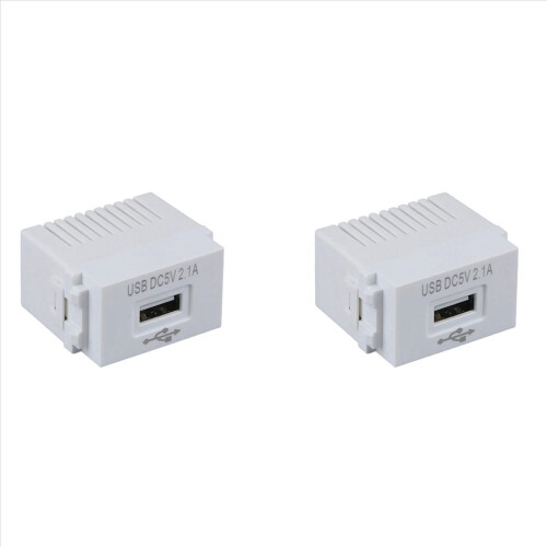 2X Phone Charging Panel USB Power Module 220V Socket 5V Transformer 2. 1