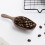 2X Solid Wood Coffee Bean Spoon Shovel Black Walnut Whole Digging Tea 5