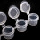 400 Strips Paint Pots Strips,300 2Ml/0.07 Oz Empty Cup with Lids, for 6