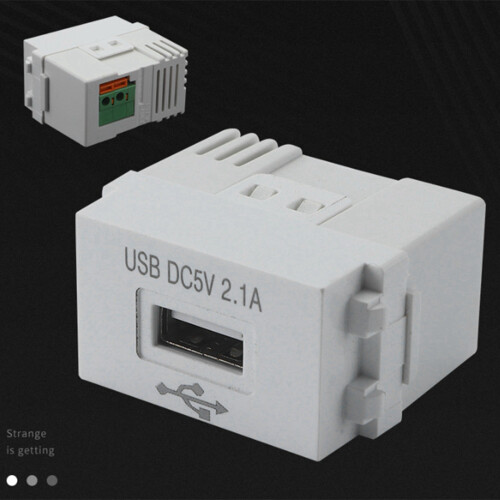 5X Phone Charging Panel USB Power Module 220V Socket 5V Transformer 2. 1