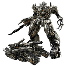 Oversized Tank Transforming Robot Toy 11.8 inch Dual Mode Action Figure with Lifelike Detailing