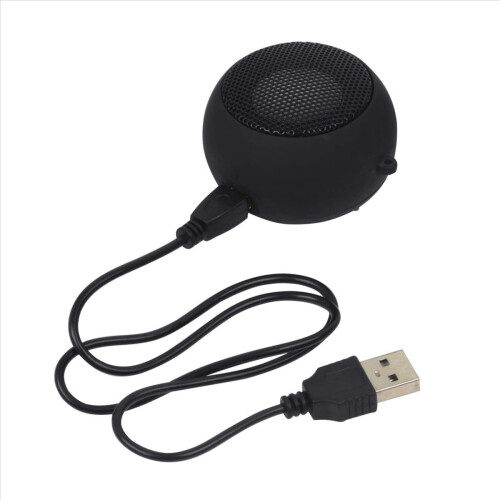 2X Mini Speaker Portable Rechargeable Travel with Aux Input Wired 3.5m 1