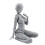 4X PVC Model with Box Drawing Figure Models for Artists(Female+Male,Gr 2