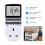 5X Uk Plug Digital Timer Socket, Electrical Programmable in Switch for 3