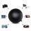 2X Mini Speaker Portable Rechargeable Travel with Aux Input Wired 3.5m 6