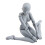 4X PVC Model with Box Drawing Figure Models for Artists(Female+Male,Gr 4