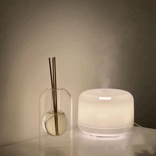 2X Storage Containers Diffuser Aromatherapy Bottle Modern Glass Essent 2