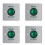 4X Door Exit Push Button Release Switch Opener Stainless Steel Panel f 2