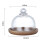 3X Multifunctional Mini Dessert Serving Stand Cake Dish with Dome Lid 4