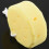 3X Yellow Round Bath Body Shower Soft Sponge with Hanging Loop 10