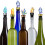 20 Pieces Blank Bottle Stopper with Threaded Post Metal Wine Inserts S 3