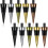 20 Pieces Blank Bottle Stopper with Threaded Post Metal Wine Inserts S 6