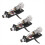 3X Stylus with Turntable Headshell 4 Pin Contacts for Phonograph Gramo 2