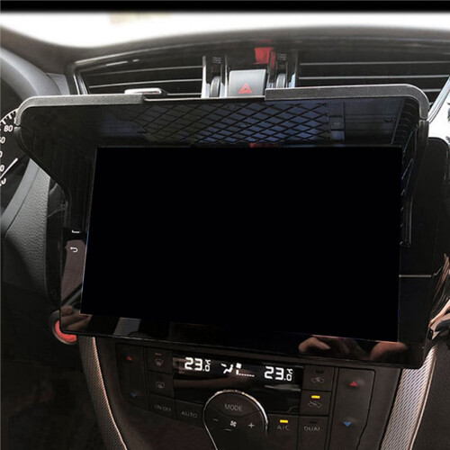 2pcs 7-12 Inch Display Screen Visor Car GPS Navigation Sun Shade Inter 2