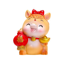 Chinese New Year Horse Figurine Desktop-Full of blessings