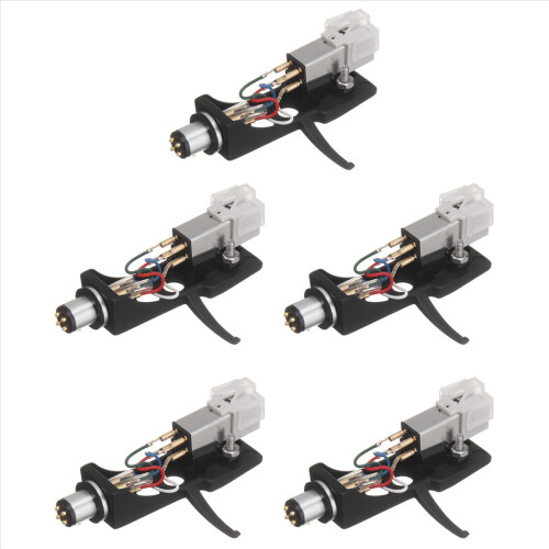 5X Stylus with Turntable Headshell 4 Pin Contacts for Phonograph Gramo 1