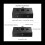 4X 3.5mm Audio Switcher, 2 Input 1 Output/1 Output Splitter One-Key Mu 5
