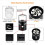 2X Mini Electric Grinder Portable Vanilla USB Rechargeable Mill with A 6