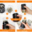 2X Mini Electric Grinder Portable Vanilla USB Rechargeable Mill with A 8