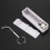 4X Φορητός Εξωτερικός Φορτιστής Μπαταρίας Power Bank 18650 με Μπρελόκ (W 2