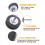 Wire Wheel Brush for Drill Attachment,2 Inch Removal Paint Rust, 0.011 4