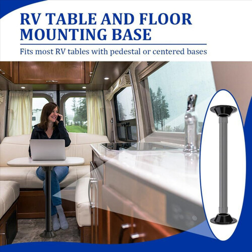 4 Pack RV Table Base, Pedestal Base Flange, Leg Mount Flush, Floor Mou 2