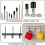 320Pcs Assorted Size Rubber End Caps, Flexible Screw Thread Protector 4