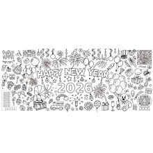 Familie Interactieve Tekening Muur Doodles Papier voor-2026