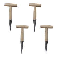 Professionelles Dibber-Set mit T-Griff, Metallkopf und