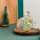 2X Multifunctional Mini Dessert Serving Stand Cake Dish with Dome Lid 4