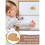 Boho Dresser Knobs- 24 Pack Beech Wood Drawer Knobs Cloud-Shaped Woode 8