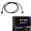 2X para B8 MIB STD2 ZR NAV Discover Pro Cable de pantalla Arnés de cables 5