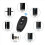 4X 2.4GHz Wireless Remote Control Bluetooth Key Fob for TTLOCK Smart D 7