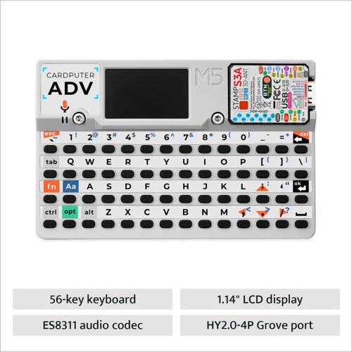 2X Cardputer Adv Version Portable Computer M5StampS3A Development Kit 2