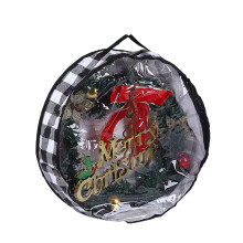 Clear Hanging Organizers Bag For Holiday Wreath Candy Storage-2