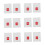 6000Pcs 5.5 x 7cm Pyramid Tea Bag Filter Nylon Single String Label Tra 2