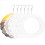 24Pack 8 Inch Sublimation Wind Spinner Blanks 3D Spinners Hanging for 3