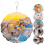 24Pack 8 Inch Sublimation Wind Spinner Blanks 3D Spinners Hanging for 5