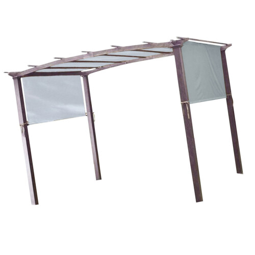 All Weather Garden Canopy Replacement Universal 190T-grey