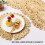 2X Round Woven Placemat for Dining Table,Natural Braided Rattan Tablem 3