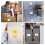 240Pcs Self-Adhesive Label Holder Card Pockets Clear Library Holders w 7