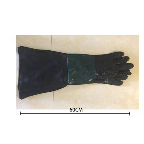 8X Γάντια Αμμοβολής, Μέρη Αμμοβολής 60cm με O-rings για Sandbla 2