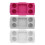 Waterproof EVA Beach Storage Tray With Multiple-rose red 2