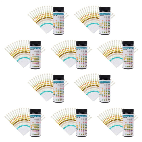 1000 urineteststrips met 10 parameters 1
