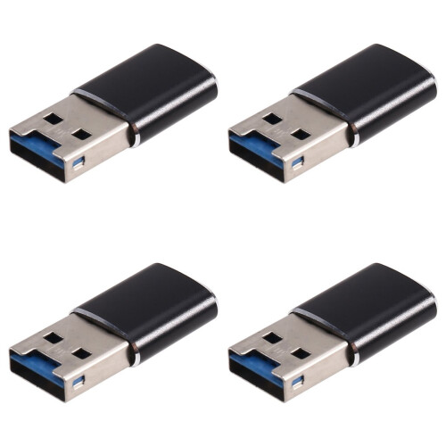 4X Aluminum Mini USB 3.0 Memory Card Reader Adapter for Micro-SD Card/ 1