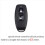 5X 2.4GHz Wireless Remote Control Bluetooth Key Fob for TTLOCK Smart D 5