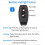 5X 2.4GHz Wireless Remote Control Bluetooth Key Fob for TTLOCK Smart D 8