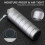 2X Metal Pill Organizer Weekly,Stackable Waterproof Travel Box,Pill Ca 3